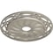 Ekena Millwork Loera Ceiling Medallion (Fits Canopies up to 6 1/4"), 26 5/8"OD x 4 1/2"ID x 1 3/8"P, Pearl White CM26LOPWS - alternate 3